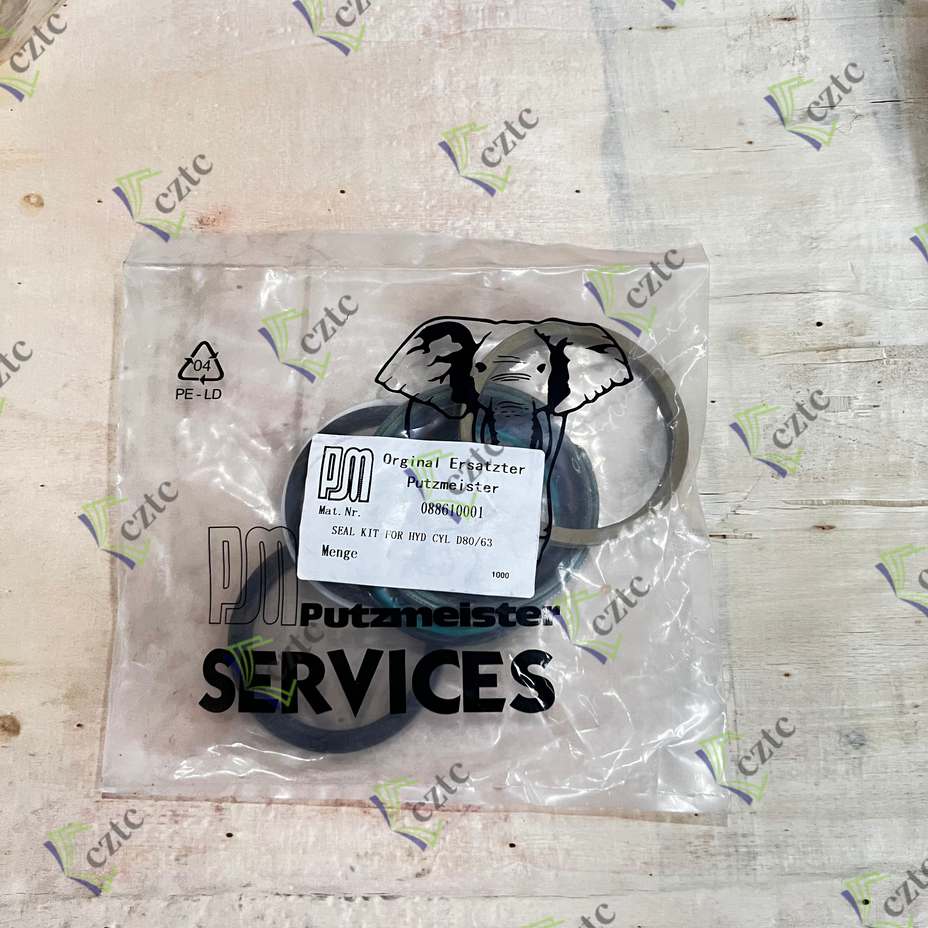 Putzmeister Concrete Pump Part Putzmeister 088610001 Concrete Pump Seal Kit Repair Kits
