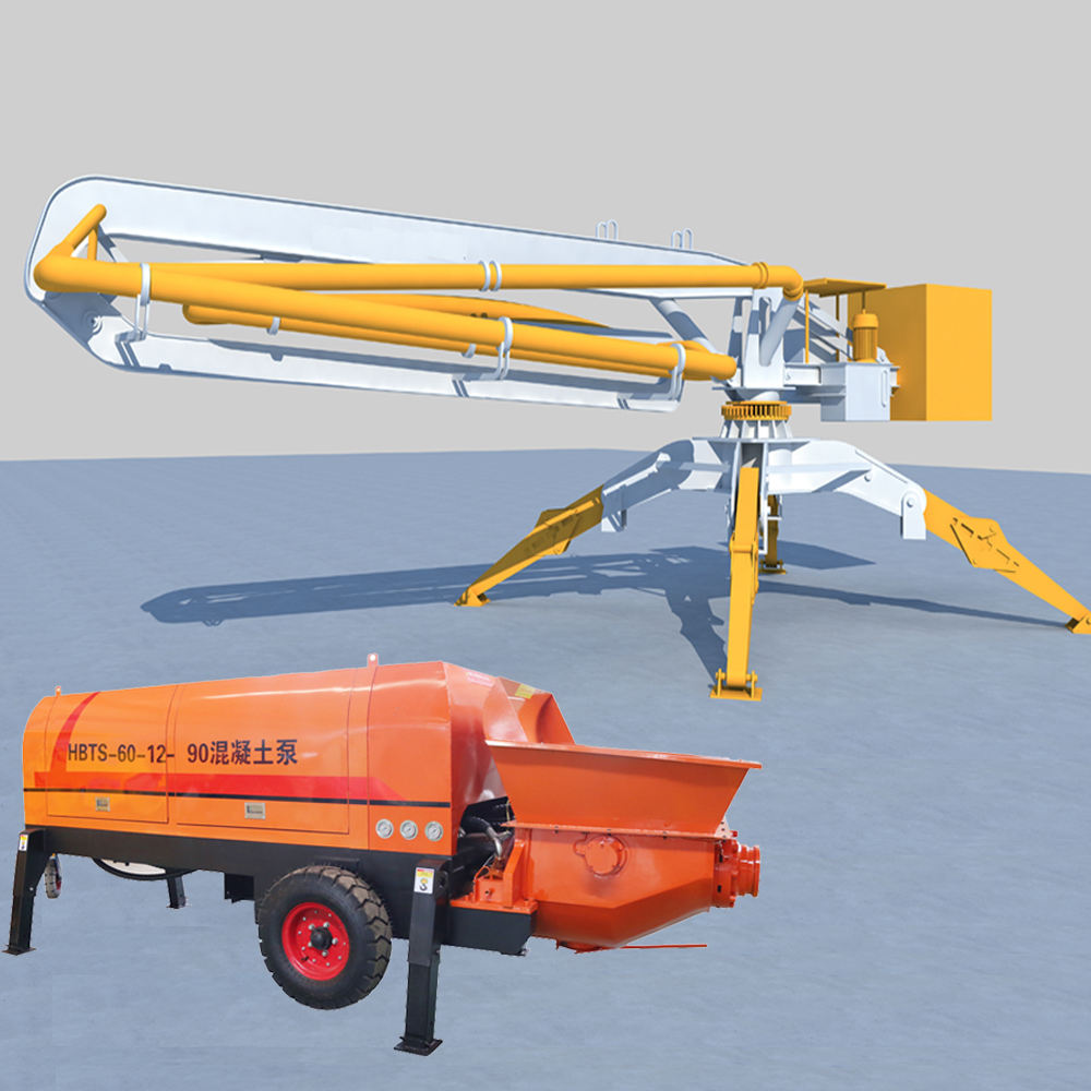 Factory 15m 17m 21m Self Jack up Tower Placing Boom Mobile Hydraulic Concrete Place Boom Concrete Distributor