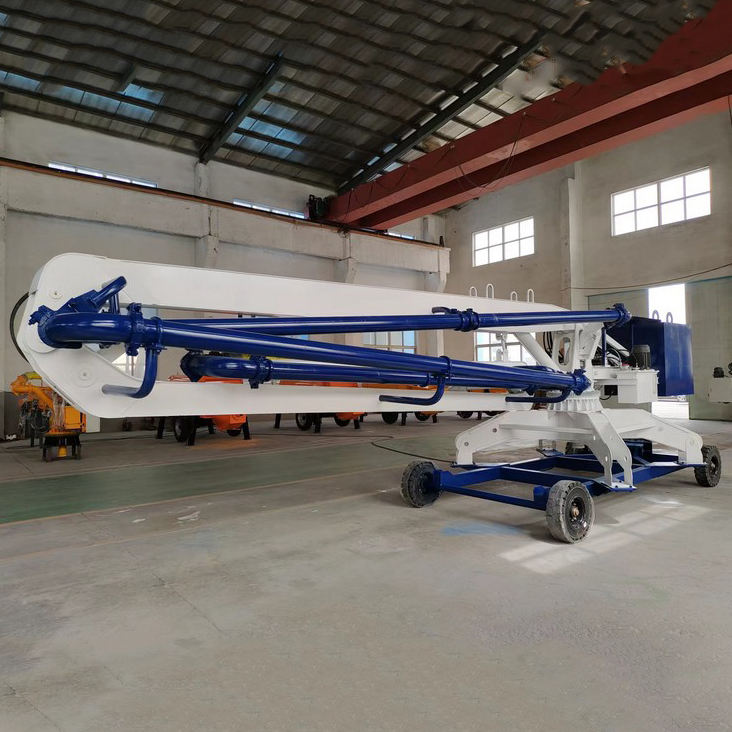 High Quality Hydraulic Truck Mounted Spider Concrete Placing Boom Mobile Concrete Distributor