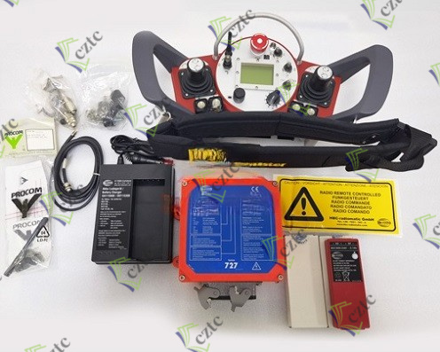 Genuine Putzmeister HBC 727 Radio Remote Control with Screen for Concrete Pump Machine Use