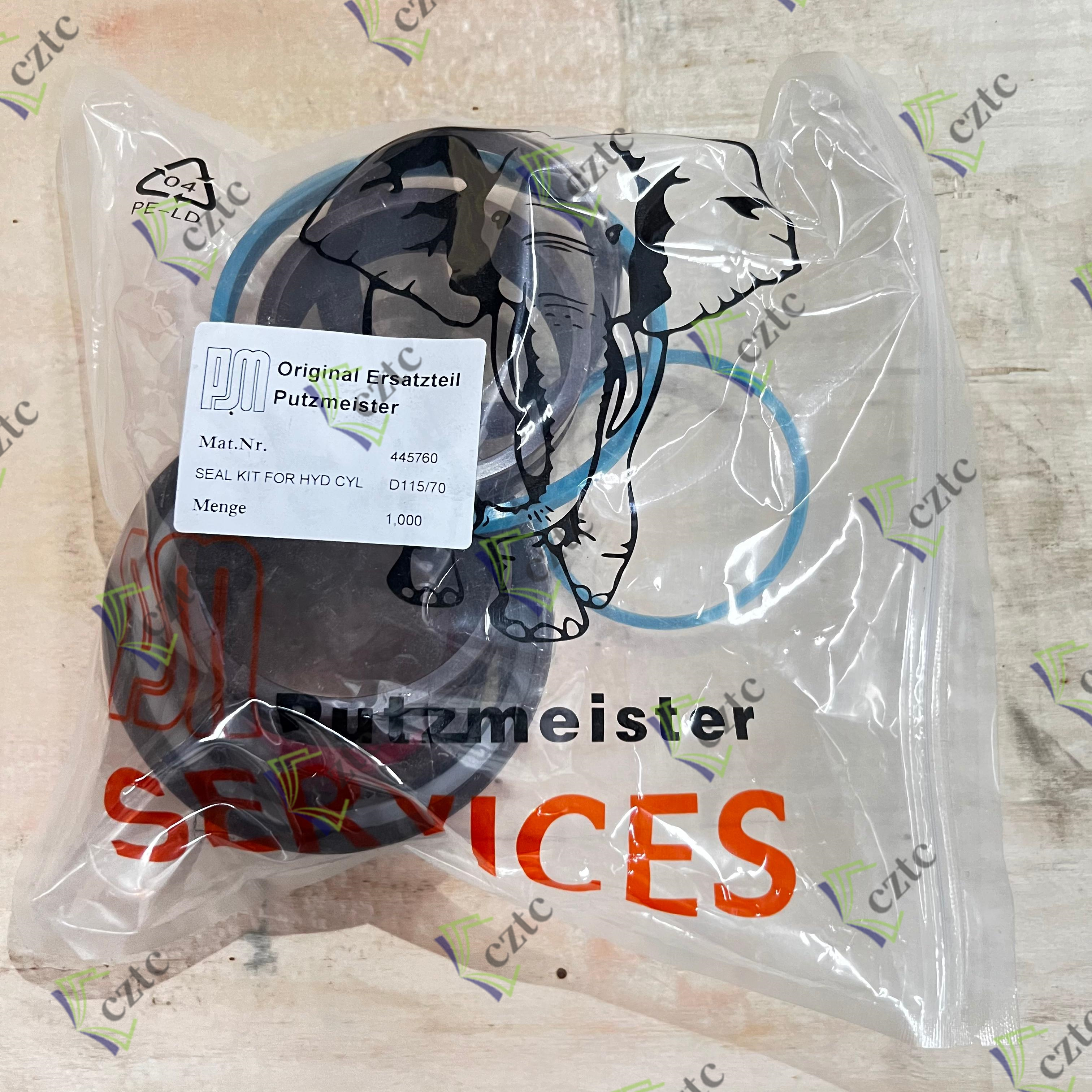Putzmeister 445760 Concrete Pump Seal Kit Repair Kits