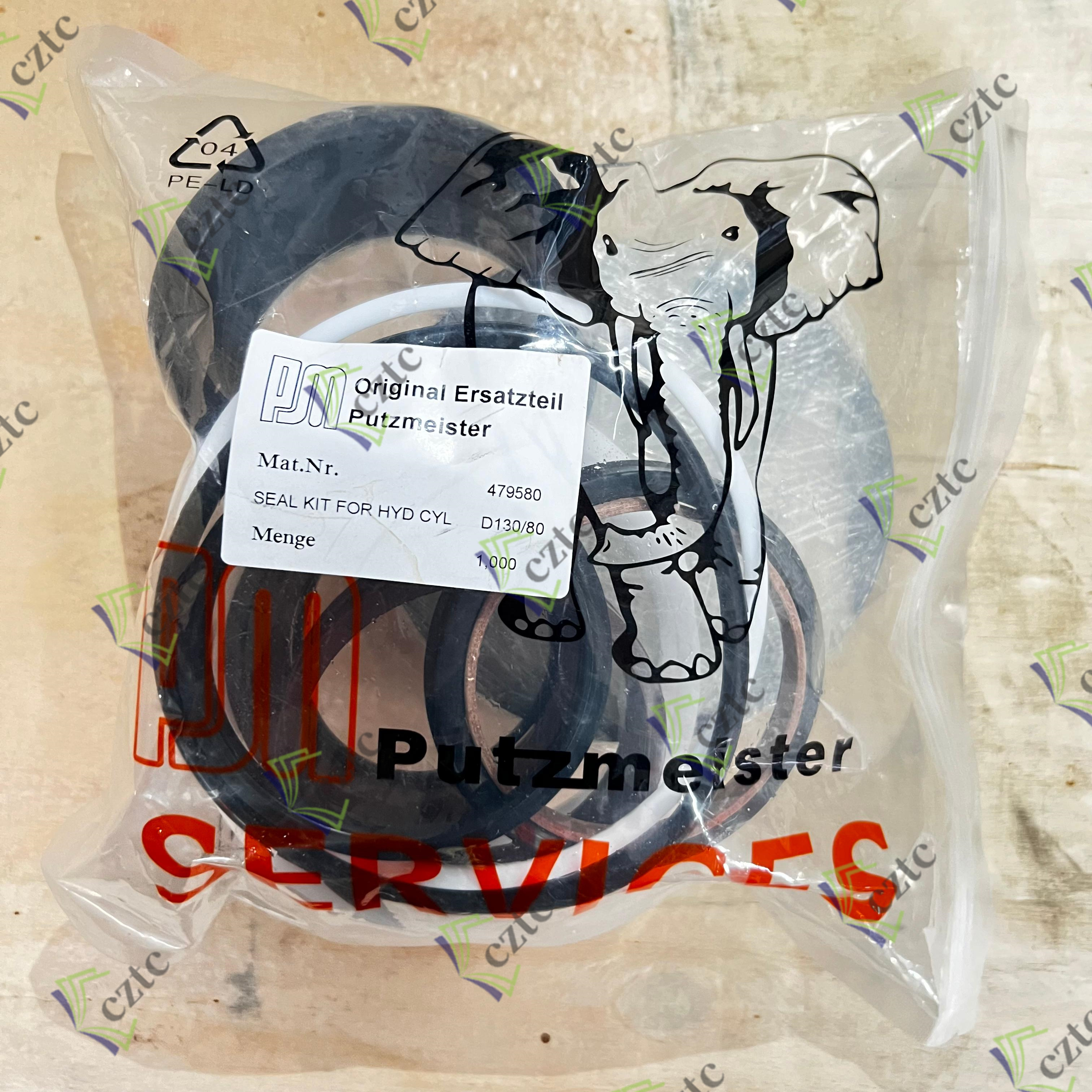 Putzmeister 479580 Concrete Pump Seal Kit Repair Kits