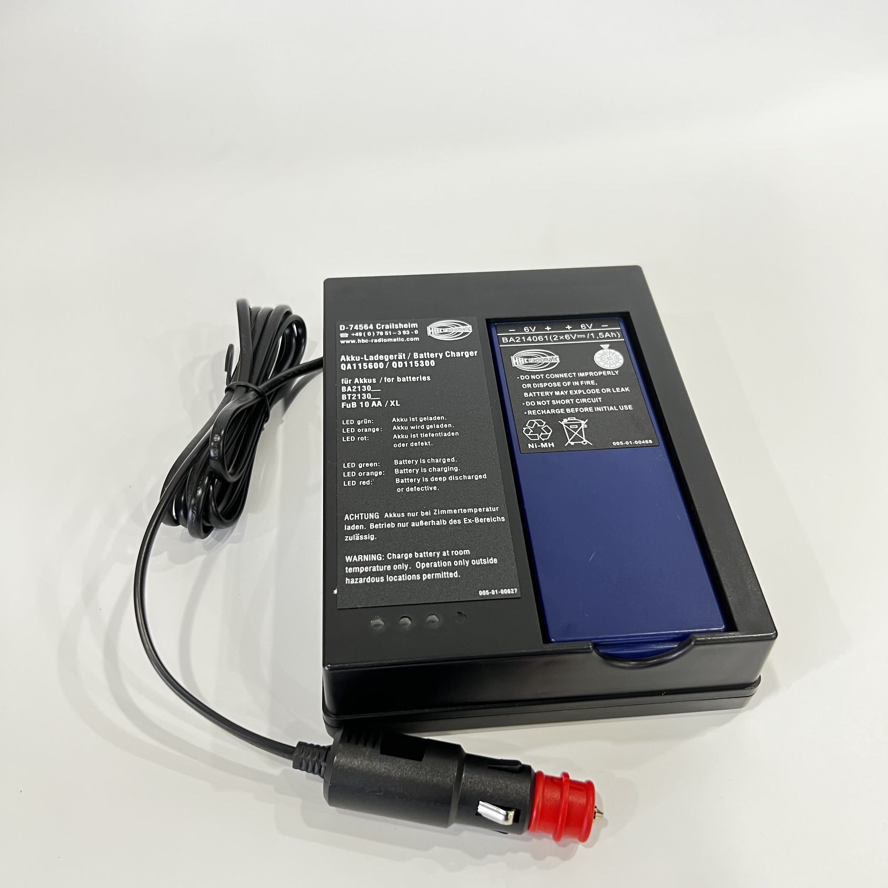 Putzmeister Remote Control Battery Charger 459061 FLG110B Use for Battery BA21406