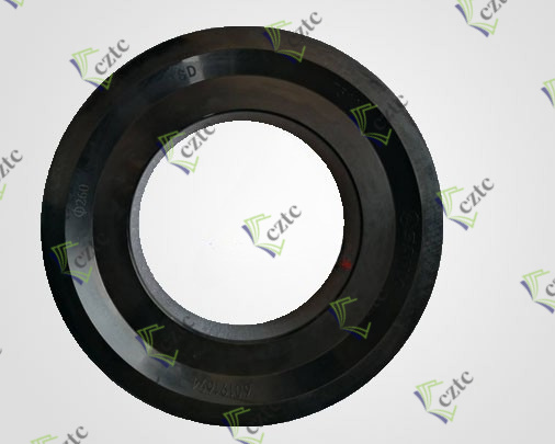 SANY Concrete Pump Rubber Piston with Guiding Ring DN200 DN230 DN260