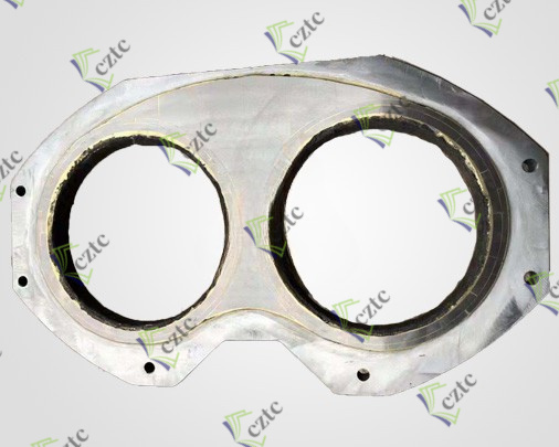 XCMG HB39K Concrete Pump Parts Spectacle Wear Plate 152601235
